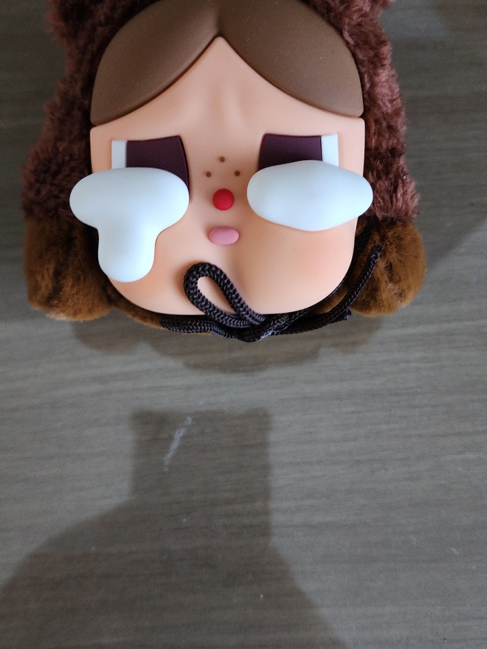 POP MART CRYBABY Crying Again Series Earphone Case / Mini Plush Pouch - Love Mak